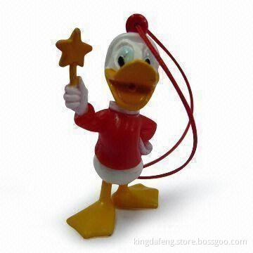 Christmas Ornament in Little Donald Duck Capsule Figure with Magic Wand in Hand